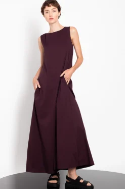 Dress 22, Aubergine