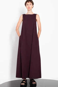 Dress 22, Aubergine