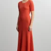 Dress, Tangerine