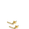 Earring FRONTIER L, Gold Plated
