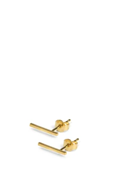 Earring FRONTIER L, Gold Plated
