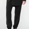 Ella Track Pants, Black