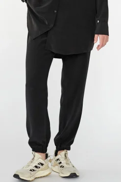 Ella Track Pants, Black
