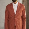 Enver Blazer, Linen Rust