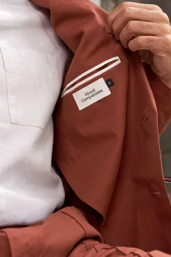 Enver Blazer, Linen Rust