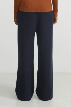 Felted Pants, Dark Navy