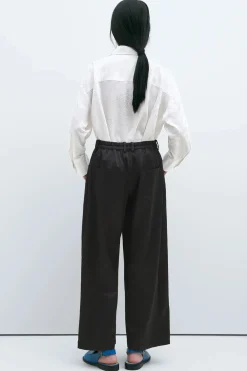 Flower Jacquard Shirt, White