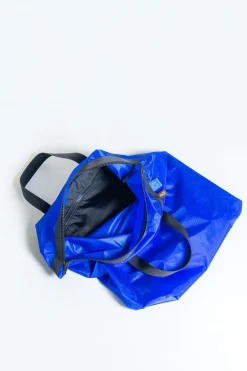 Fold Pouch Shopper, Europium Blue