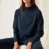 Formal Crop Sweater, Blue Note