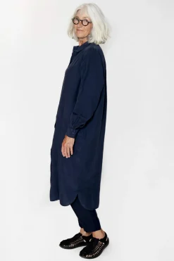 Freja Shirt Dress, Navy