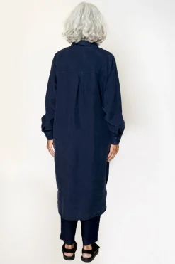 Freja Shirt Dress, Navy