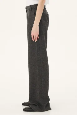 Gilia Flared Pants, Slate