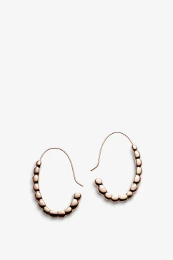 Hoops Large Curly, Gold