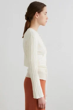 Hoyo Cardigan, Chalk