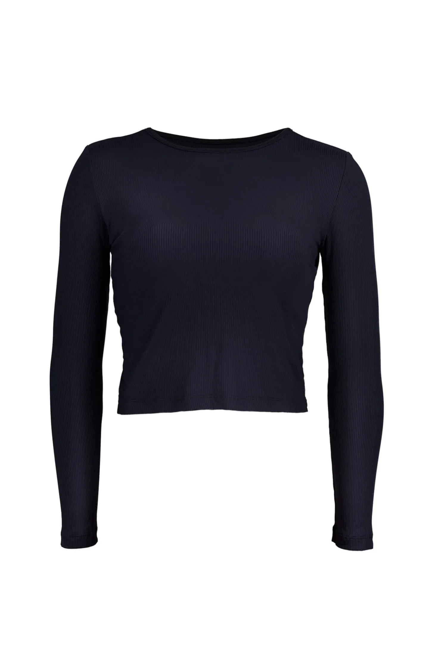 Hybrid Crop Top, Darkest Blue