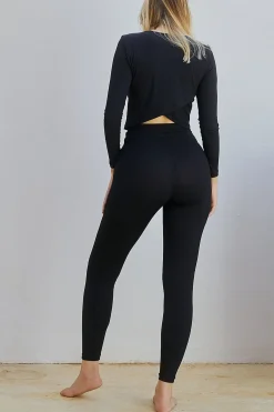 Hybrid Leggings, Darkest Blue