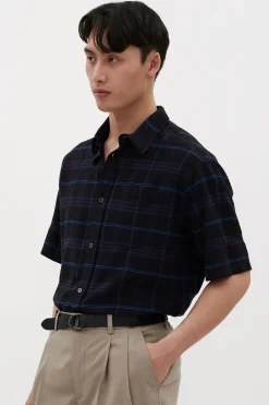 Ivan SS Shirt, Dark Navy