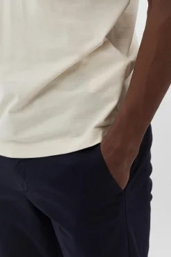 Jakob Crepe Tee, Ecru