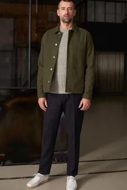 Jostha Trousers, Mel. Black Flannel