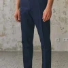 Jostha Trousers, Navy Linen