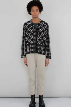 Junction Shirt, Black Window Check