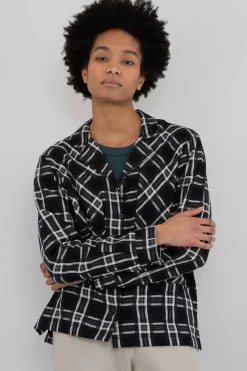 Junction Shirt, Black Window Check