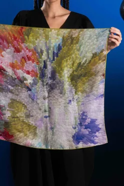 Kaleidoscope Scarf, Pink