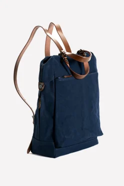 KBS Backpack Zip, navy/brown