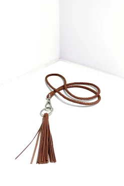 Lanyard Keychain, British Tan