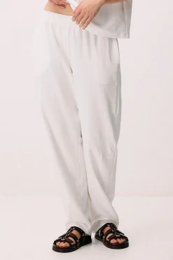 Leasure Pants, Vanilla White