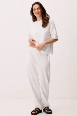 Leasure Pants, Vanilla White