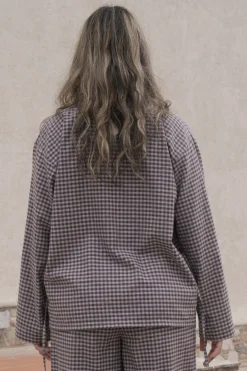 Limber Shirt Flannel, Brown/Grey