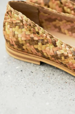 Loafer Woven Mixed 1641, Khaki