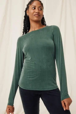 Long Sleeve, Jungle Green