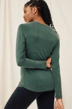 Long Sleeve, Jungle Green