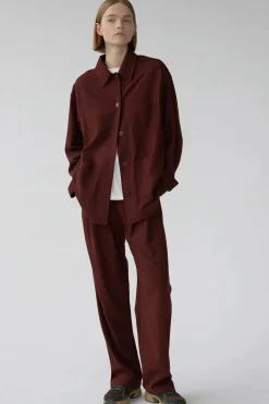 Mara Jacket, Burgundy