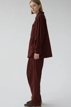 Mara Jacket, Burgundy