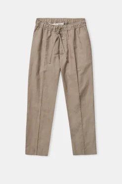 Max Pants, Walnut Linen