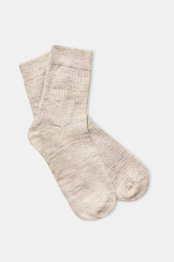 Merino Socks, White
