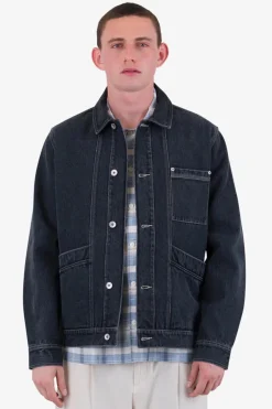 Meyer Jacket, Black Washed