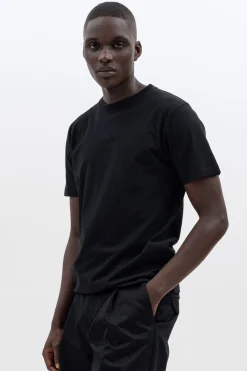 Niels Slim Tee, Black