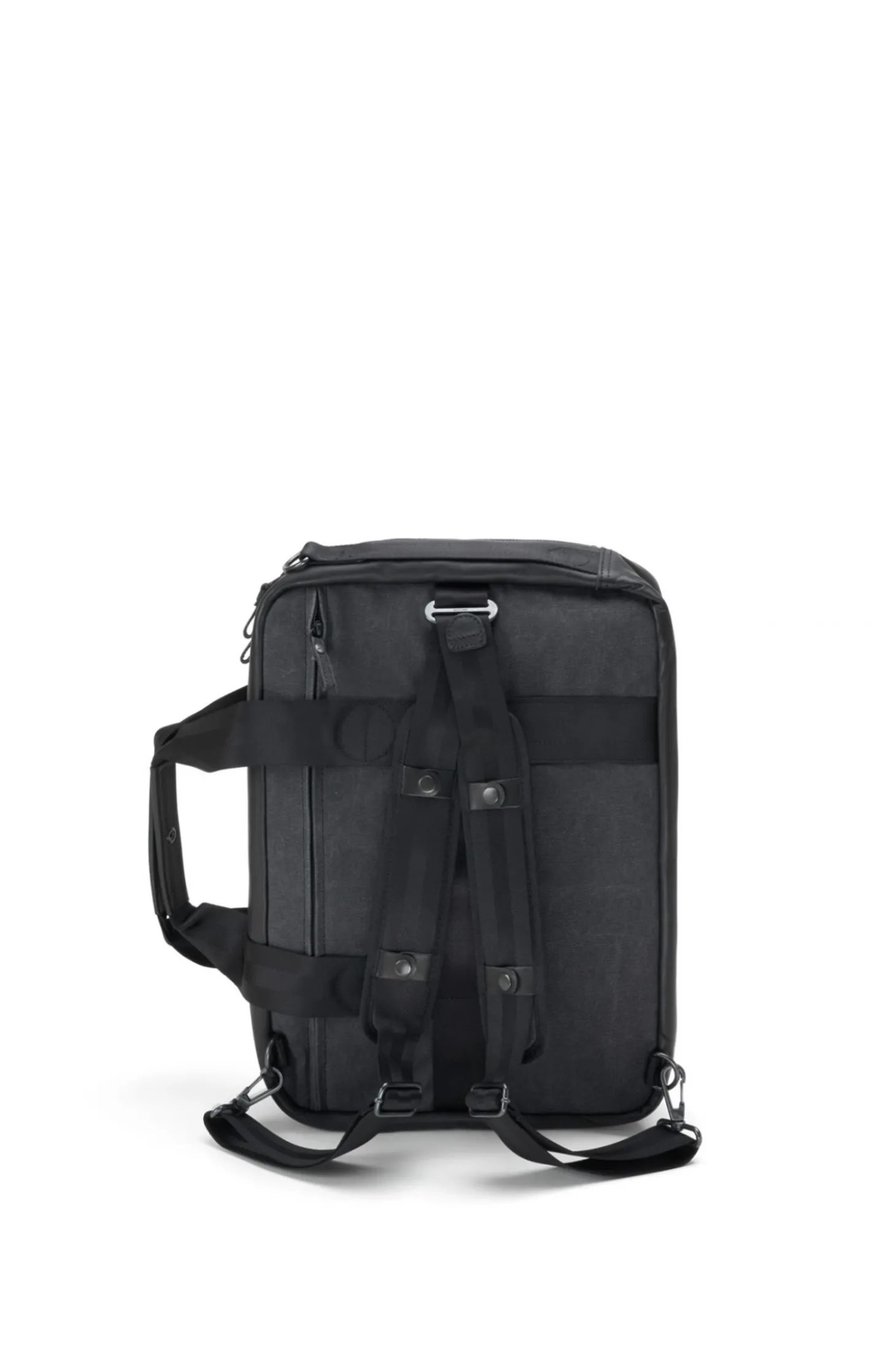 Office Bag, Graphite Leather