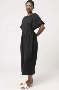 Omu Dress, Black