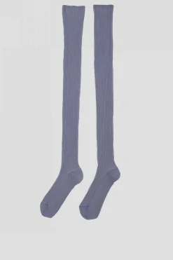Overknee Socks, Cove Blue