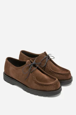 Padror Suede Derby, Chocolat