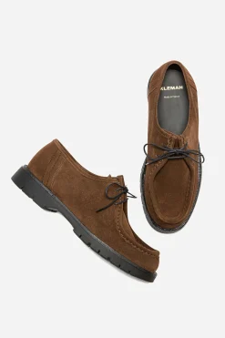 Padror Suede Derby, Chocolat