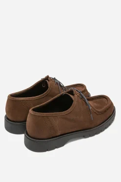 Padror Suede Derby, Chocolat