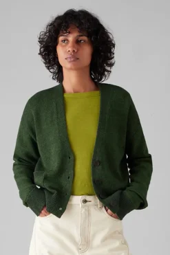 Patch Pocket Cardigan, Artichoke