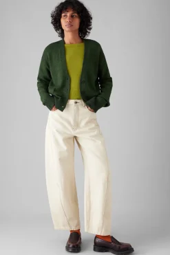 Patch Pocket Cardigan, Artichoke