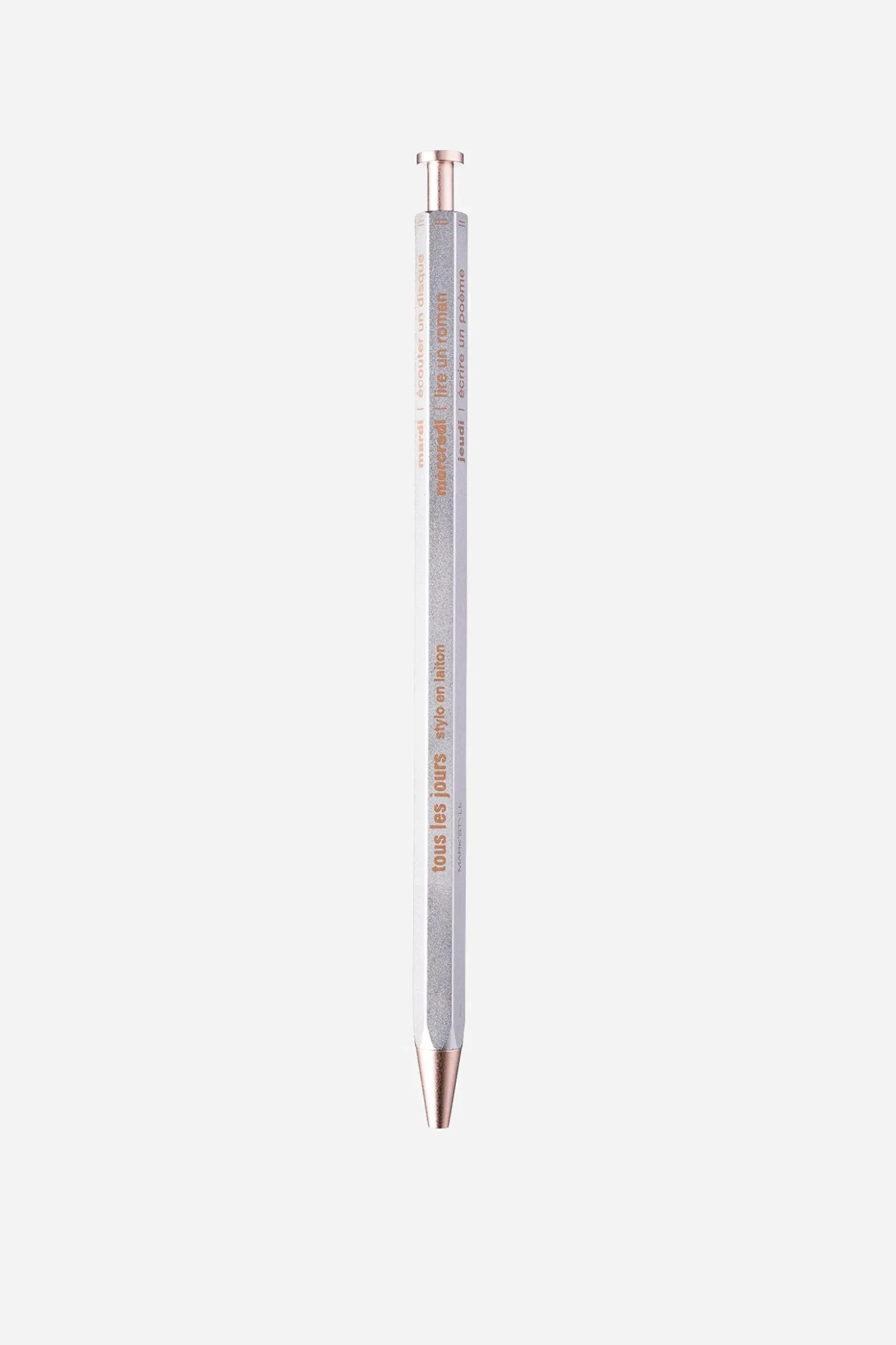 Pen Ballpoint Brass, Silver
